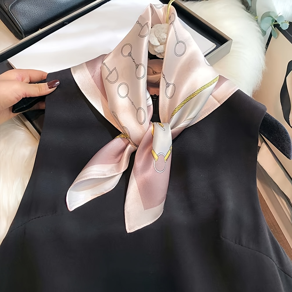 Silk Scarf Square - Syal Persegi Sutra Murni 100% Mewah,
