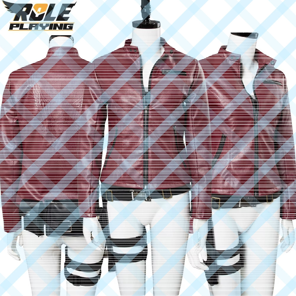 Women'S Red Accessories - Kostum Cosplay Claire Redfield: Jaket Merah,