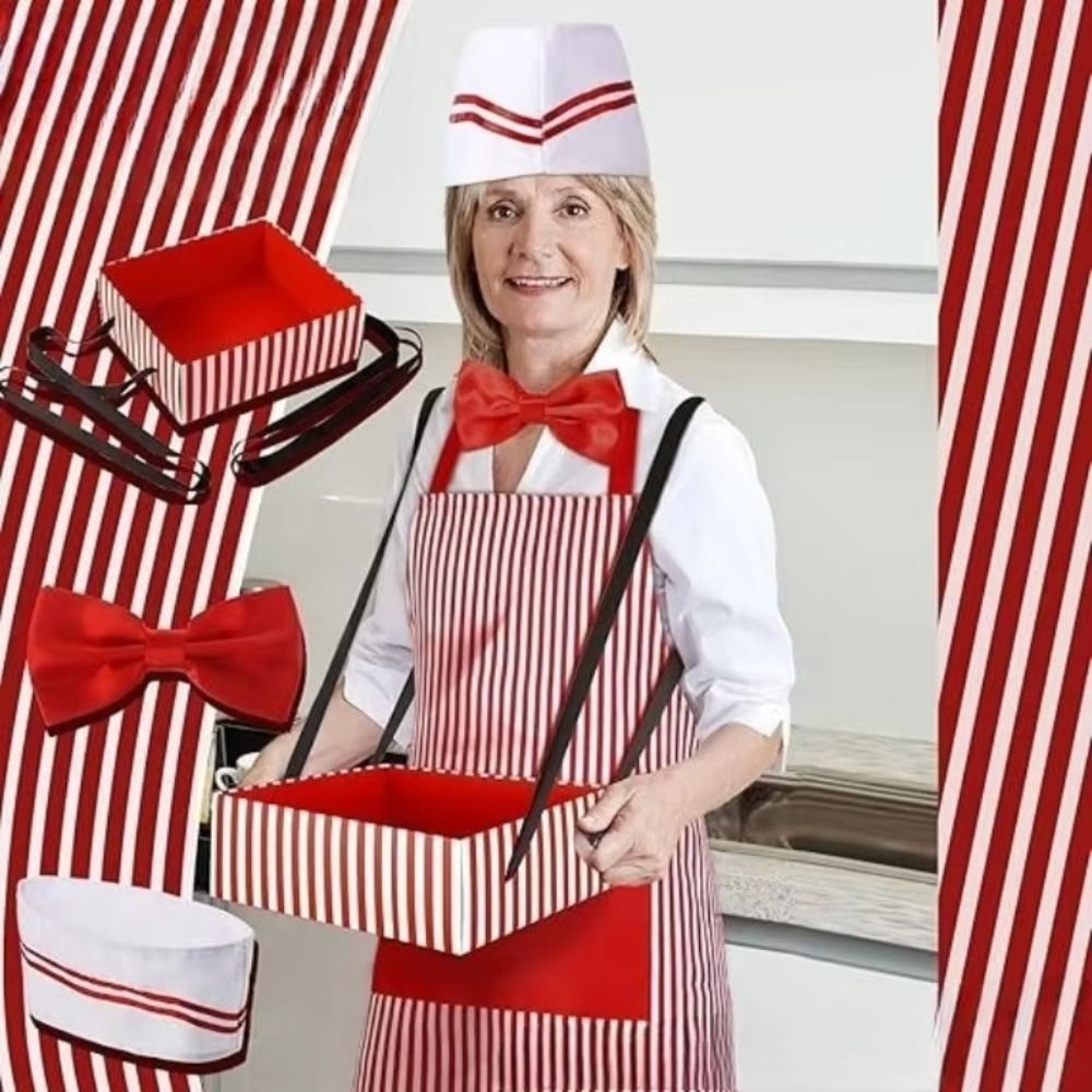 Women Kitchen Accessories - Celemek Cosplay Pelayan Sirkus Karnaval dengan