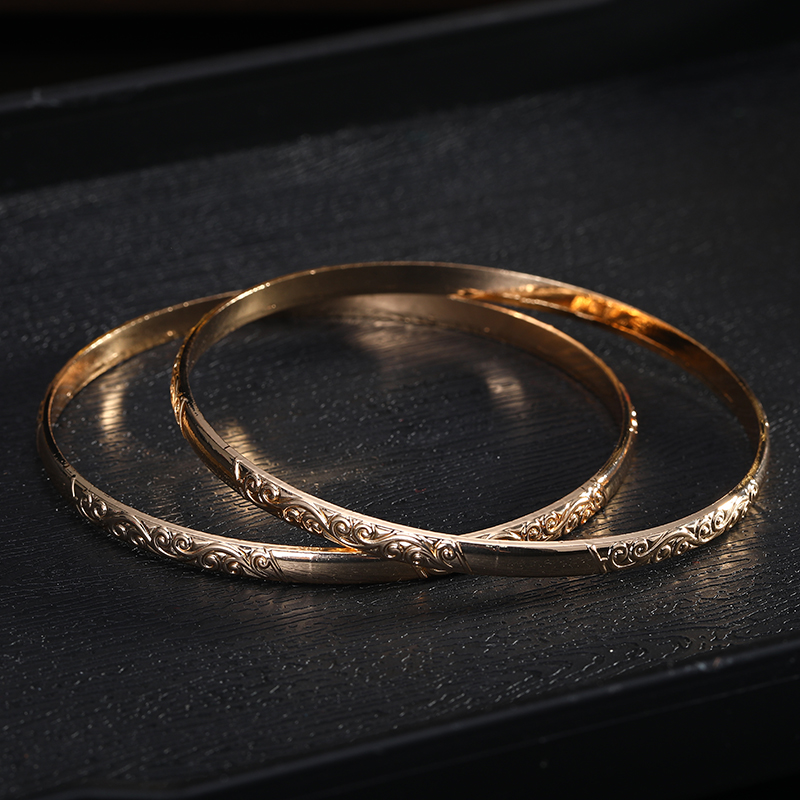 Gelang Bulat Mewah Gaya Dubai  - Women Accessories Dubai ulasan dan harga