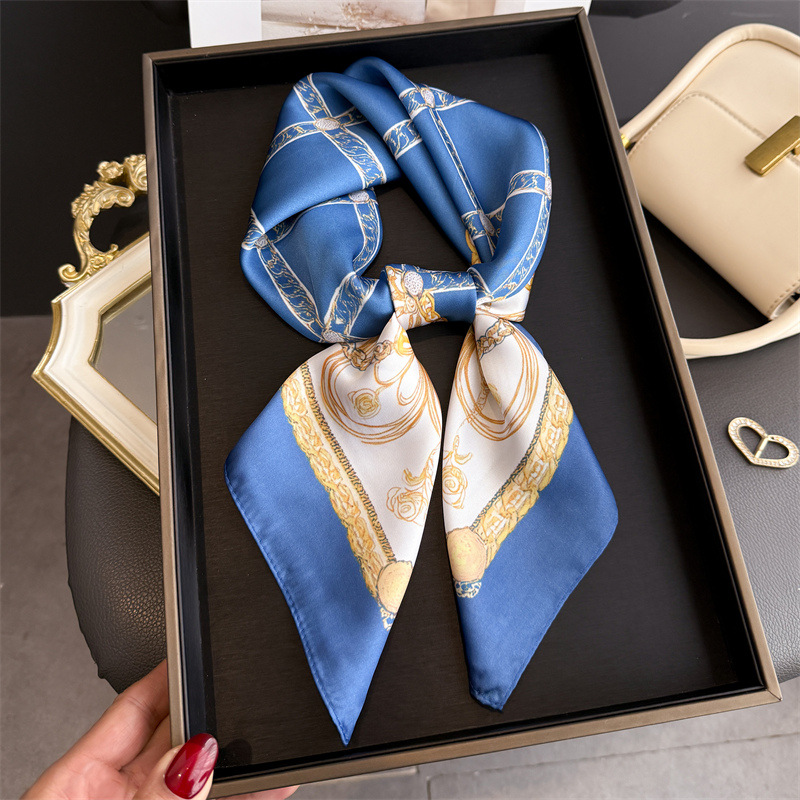 Syal Sutra Persegi Motif Ranta - Silk Scarf Square ulasan dan harga