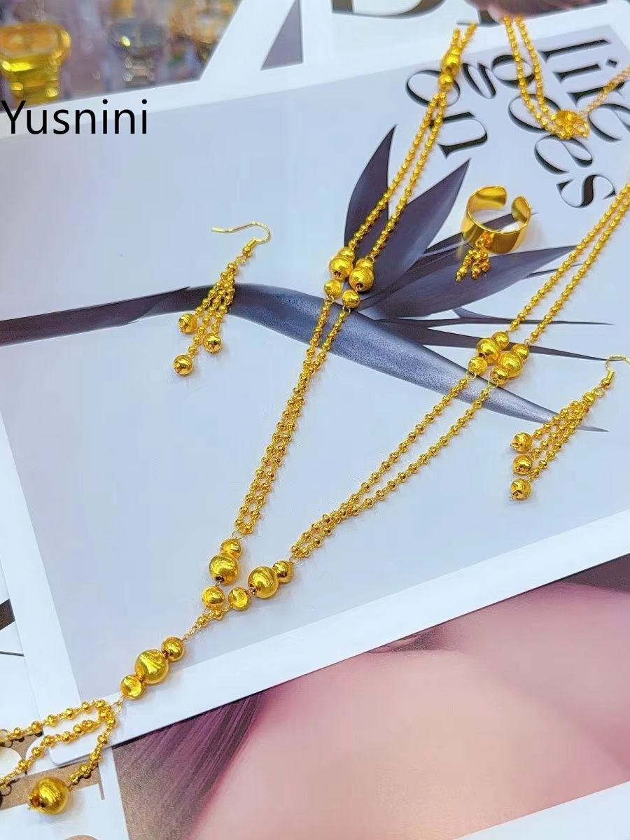Set Perhiasan Pernikahan Roman - Women Accessories Dubai ulasan dan harga