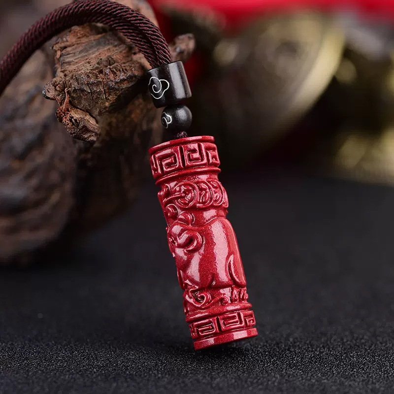 Kalung liontin zodiak Cina Cin - Women'S Red Accessories ulasan dan harga