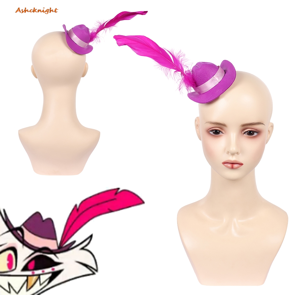 Topi Bulu Merah Cosplay TV Hel - Women'S Red Accessories ulasan dan harga