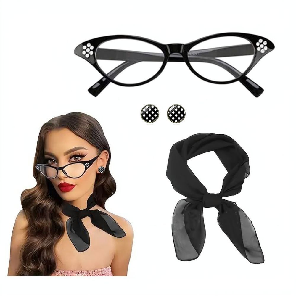 Set Aksesori Gaya Retro 1950-a - Women'S Accessories In The 1950S ulasan dan harga