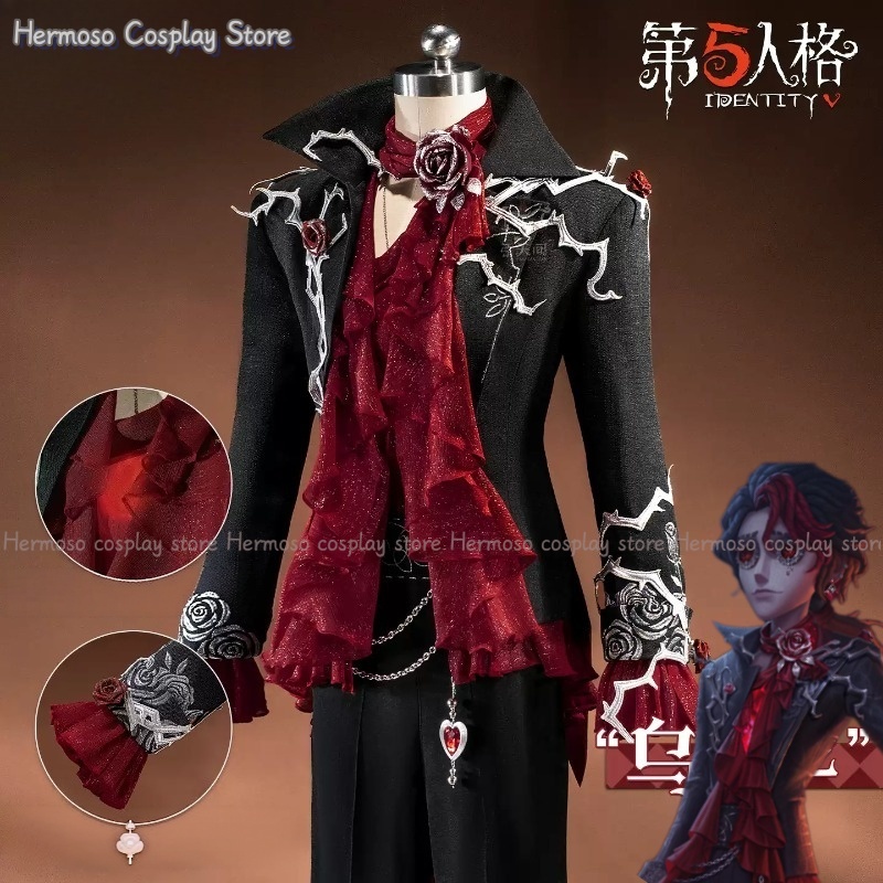 Kostum Cosplay Identity V Comp - Women'S Red Accessories ulasan dan harga