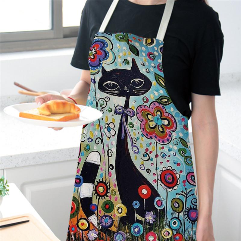Celemek Memasak Dapur Bunga Ce - Women Kitchen Accessories ulasan dan harga
