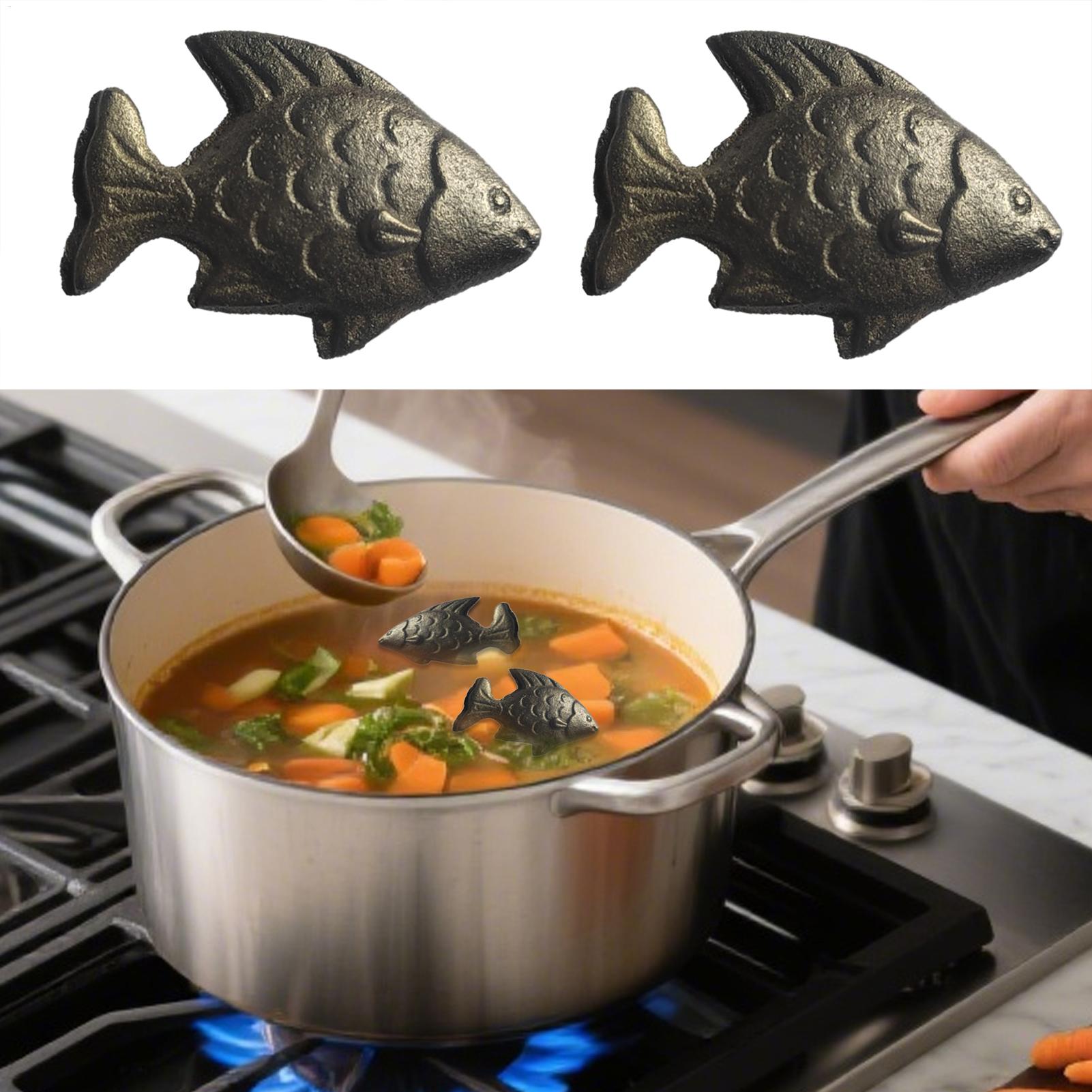 Alat Masak Ikan dari Besi Alam - Women Kitchen Accessories ulasan dan harga