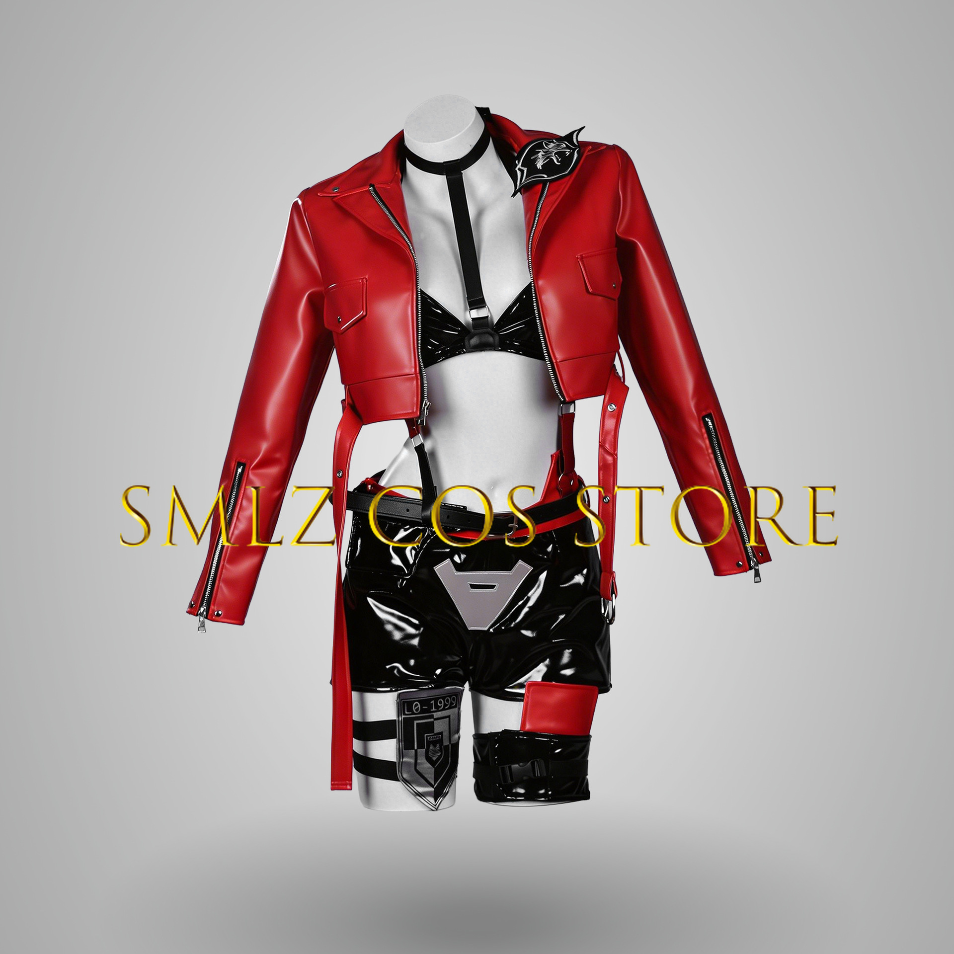 Kostum Cosplay Game Nikkee Red - Women'S Red Accessories ulasan dan harga