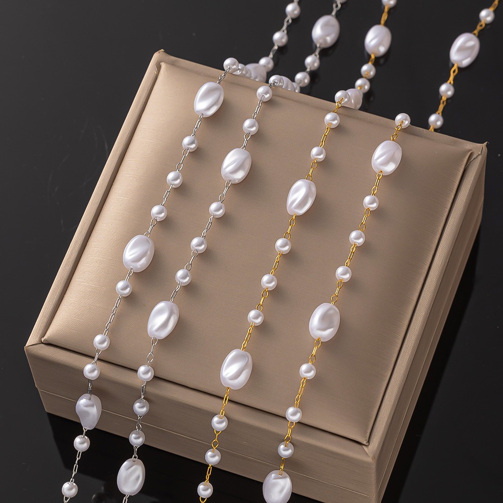 Rantai Baja Anti Karat Mutiara - Women'S Accessories Clothing ulasan dan harga