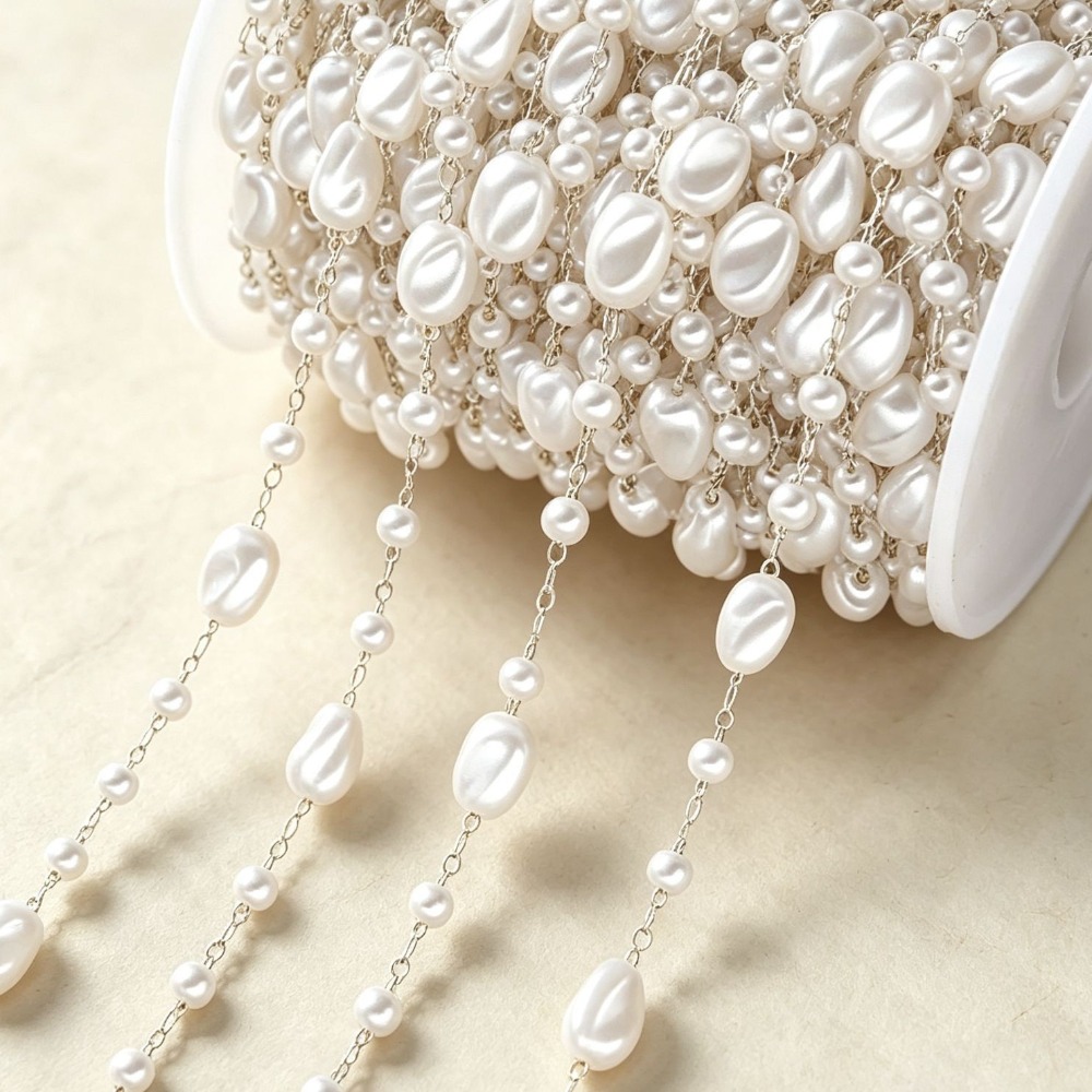 Rantai Baja Anti Karat Mutiara - Women'S Accessories Clothing ulasan dan harga