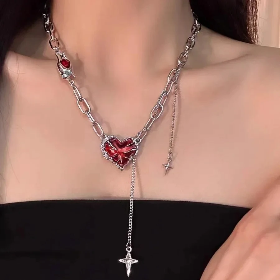 Kalung Liontin Salib Bintang H - Women'S Emo Accessories ulasan dan harga