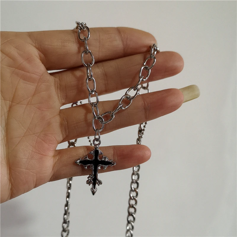 Kalung Liontin Salib Bintang H - Women'S Emo Accessories ulasan dan harga