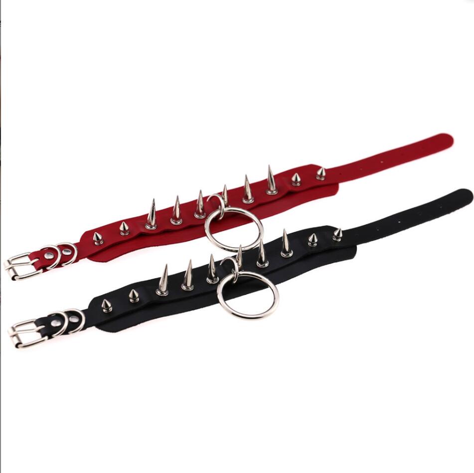 Kalung panjang kerah Punk paku - Women'S Emo Accessories ulasan dan harga